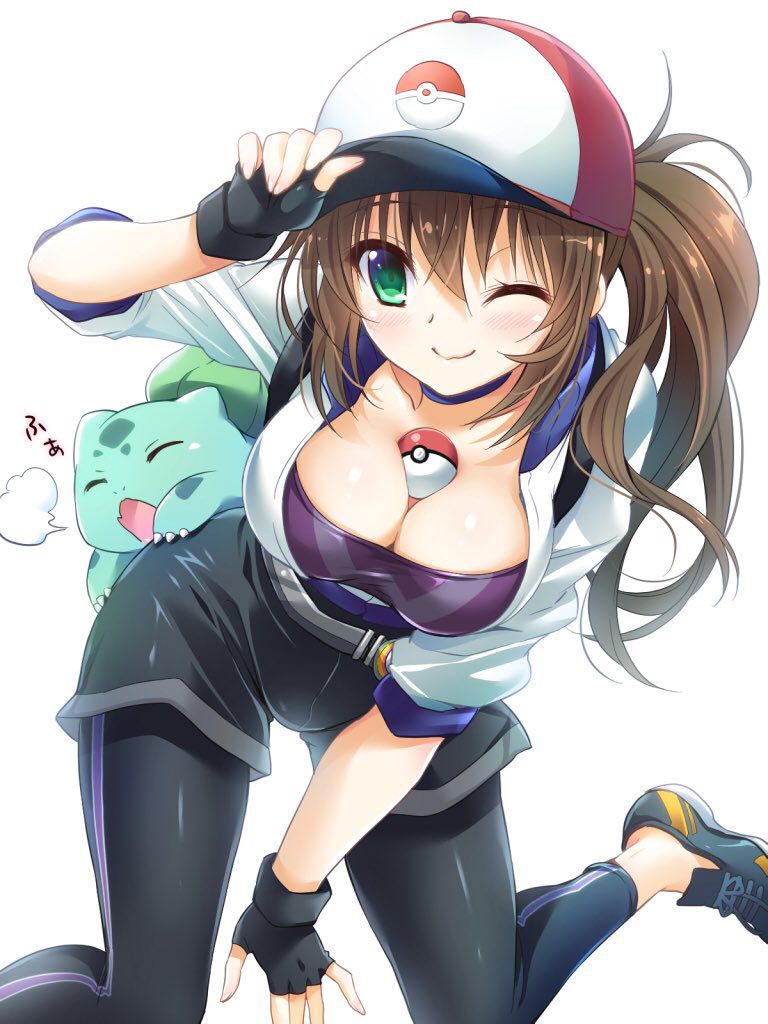 [Pokemon GO] a woman trainer and an eroticism image [celebration, raid battle ... of the leader at team 26