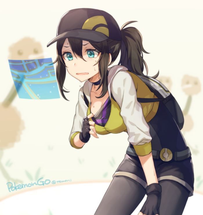 [Pokemon GO] a woman trainer and an eroticism image [celebration, raid battle ... of the leader at team 3