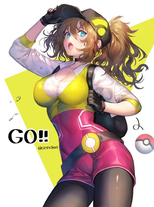 [Pokemon GO] a woman trainer and an eroticism image [celebration, raid battle ... of the leader at team 41