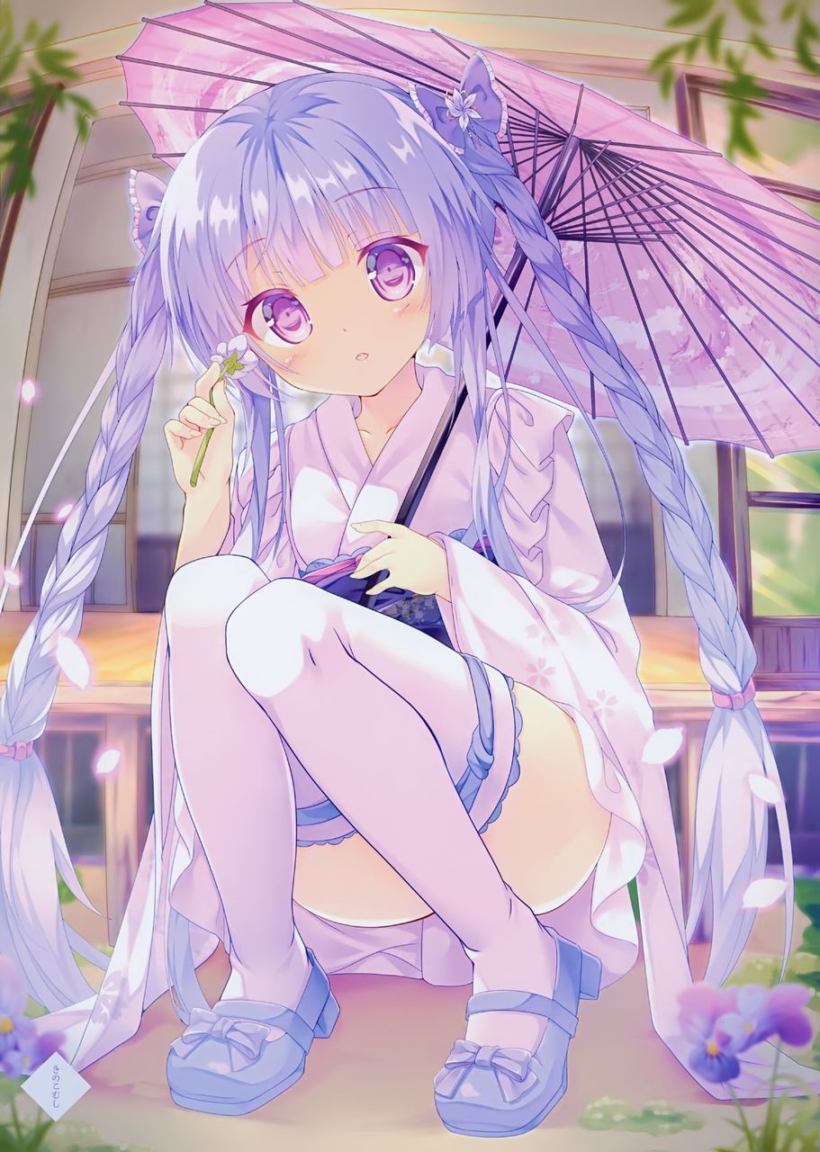 [the second] The second image [non-eroticism] of the pretty girl putting up her umbrella 6