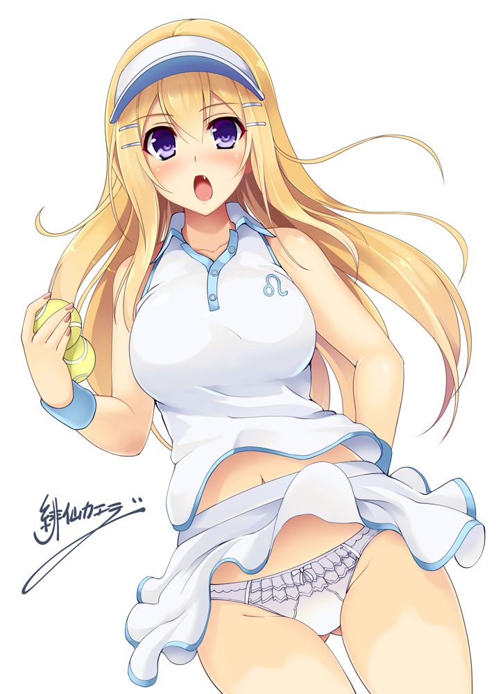 The second image of girls who are tennis club position [in front of visit to the United States !H!] 26