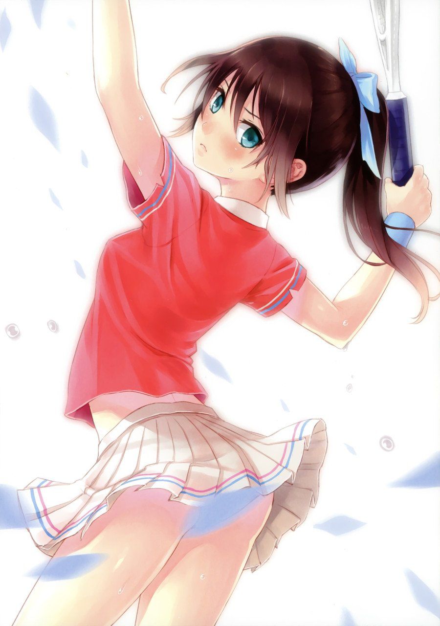 The second image of girls who are tennis club position [in front of visit to the United States !H!] 38