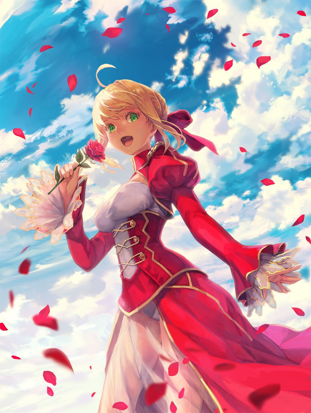 [the second] There are Fate/Grand Order(Fate/EXTRA-CCC), love of Nero Claudius, and gather up an image; No. 01 [20 pieces]! 15
