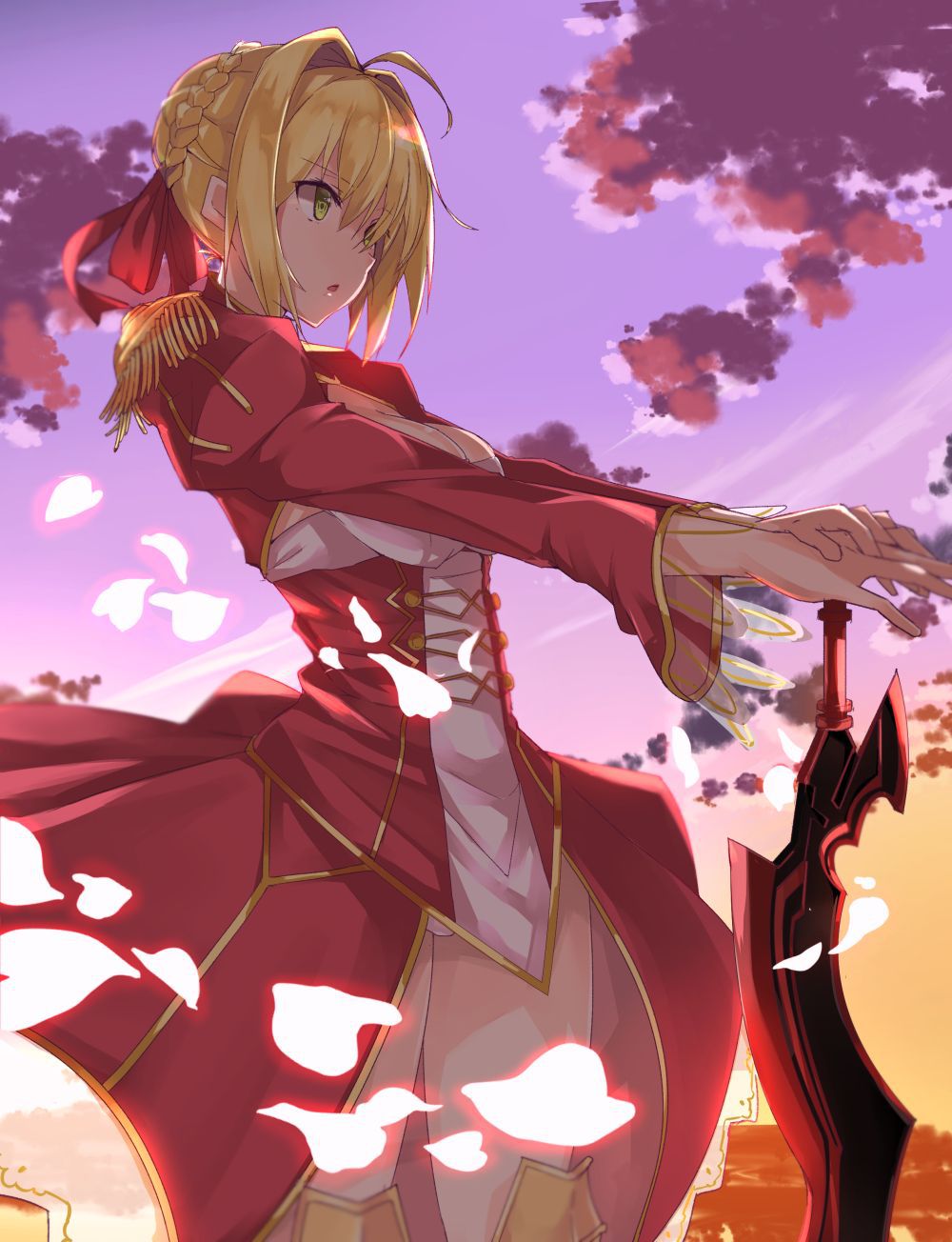 [the second] There are Fate/Grand Order(Fate/EXTRA-CCC), love of Nero Claudius, and gather up an image; No. 01 [20 pieces]! 20