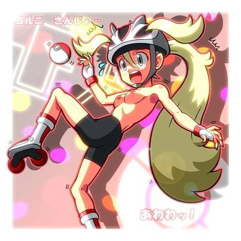 [54 pieces] The pretty second eroticism image of girls of Pokemon! 36 [trainer] 25