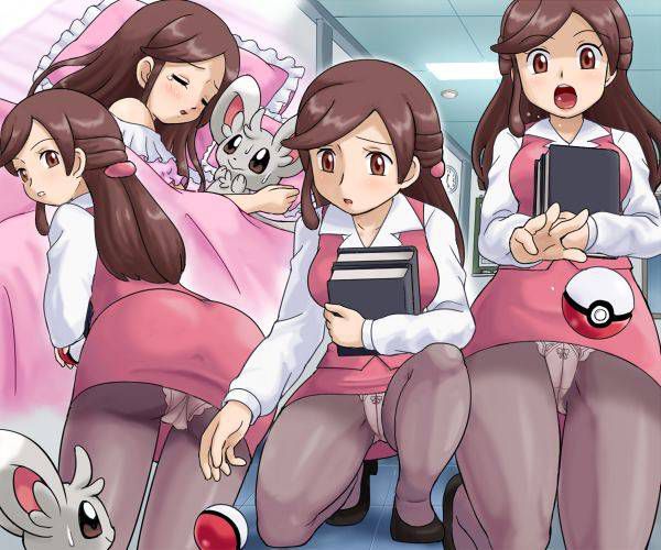 [54 pieces] The pretty second eroticism image of girls of Pokemon! 36 [trainer] 51