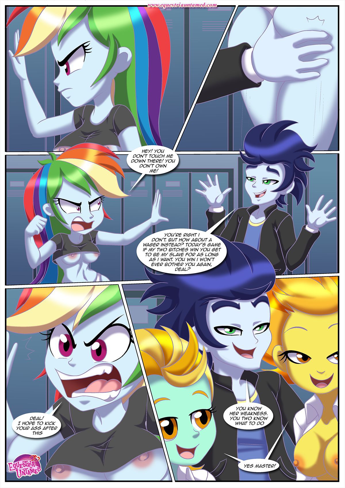 [Palcomix] Sex Reeducation | (My Little Pony: Friendship is Magic) (Ongoing) (English) 4