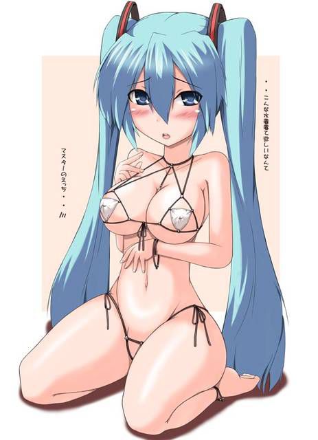 [58 pieces] A collection of second eroticism images which after all are an angel of Hatsune Miku. 18 [ボカロ] 34