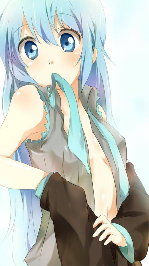 [58 pieces] A collection of second eroticism images which after all are an angel of Hatsune Miku. 18 [ボカロ] 48