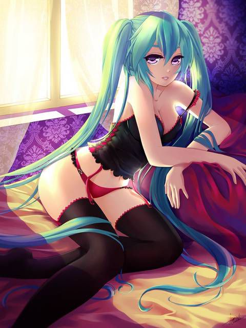 [58 pieces] A collection of second eroticism images which after all are an angel of Hatsune Miku. 18 [ボカロ] 49