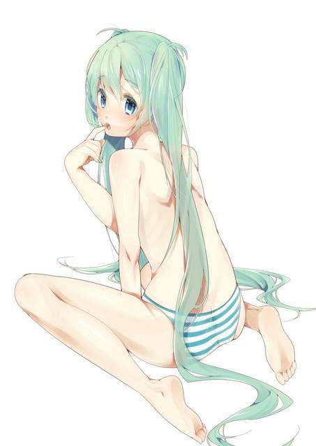[58 pieces] A collection of second eroticism images which after all are an angel of Hatsune Miku. 18 [ボカロ] 54
