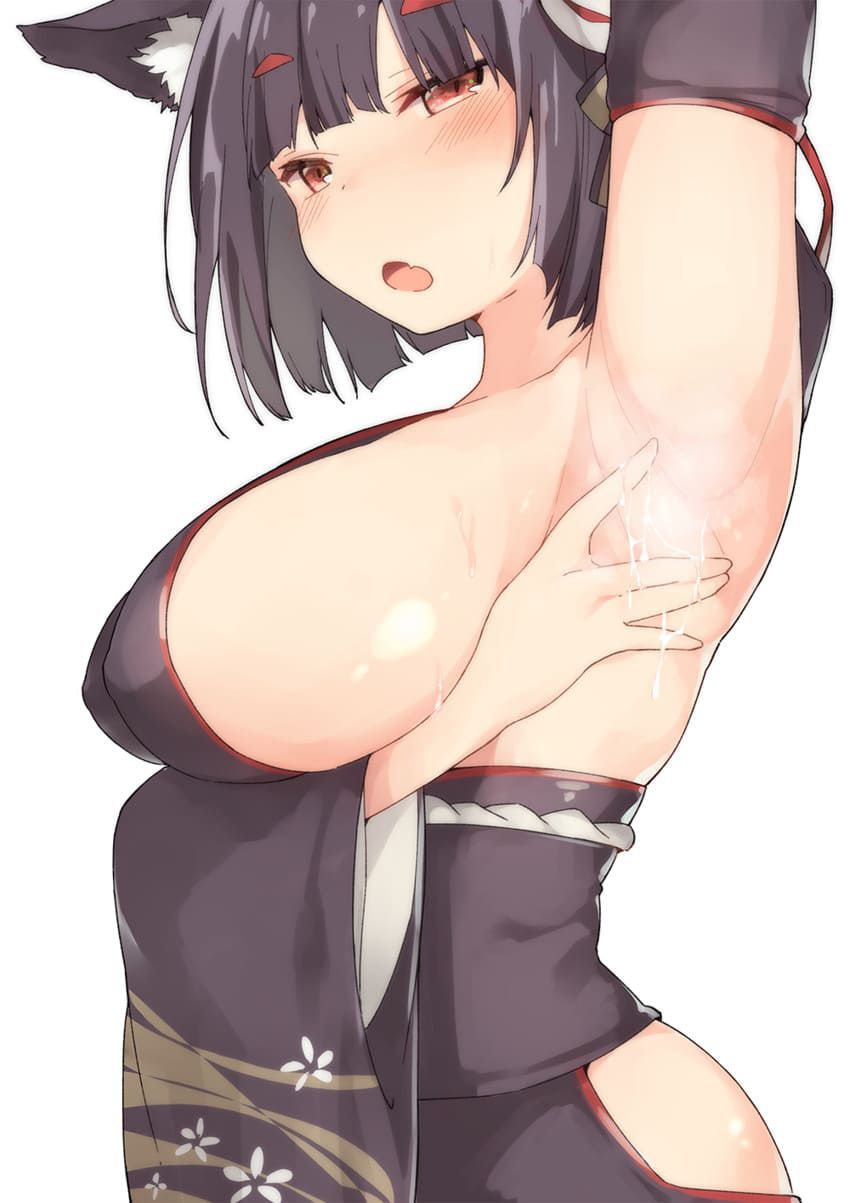 【2D】2D bishōjo image with etched armpits 10