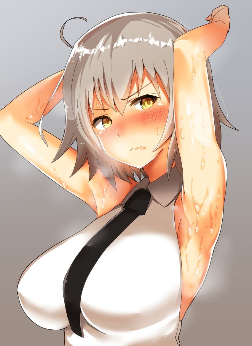 【2D】2D bishōjo image with etched armpits 16