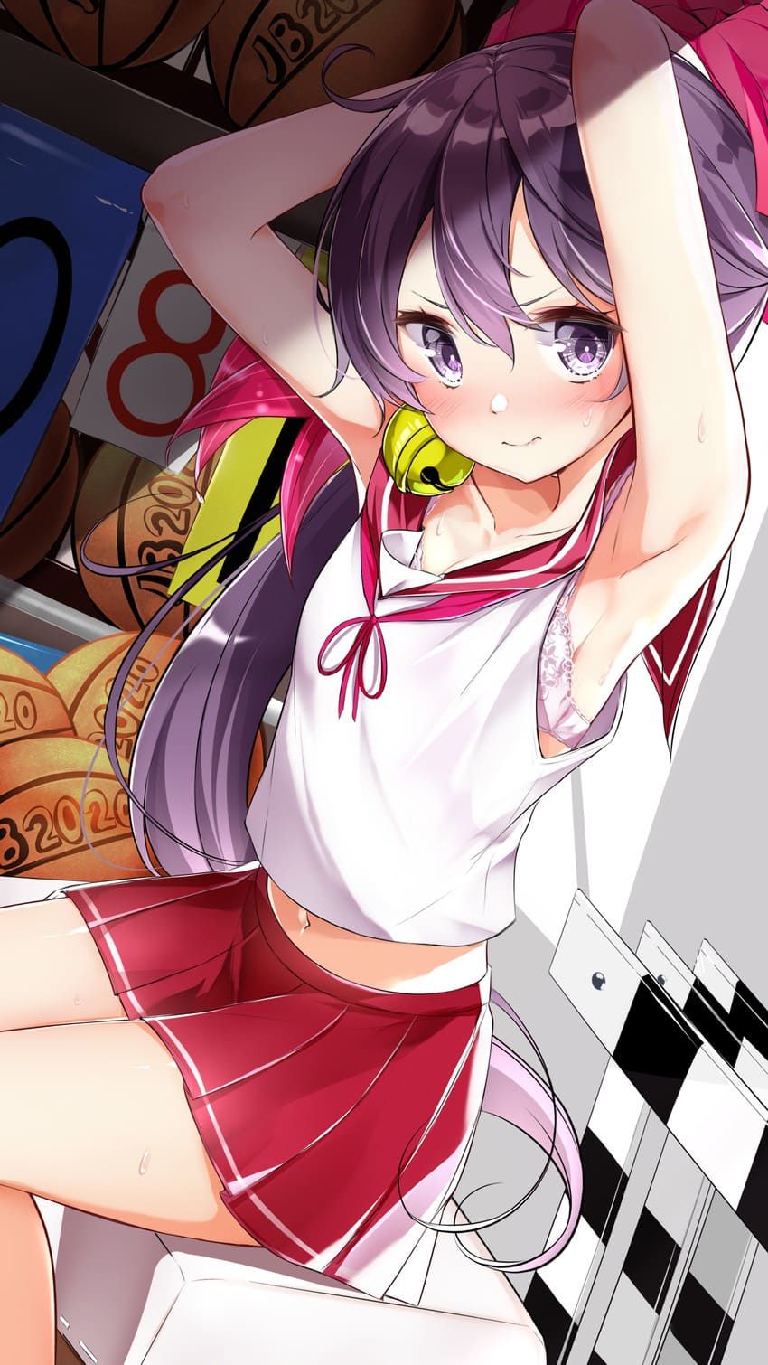 【2D】2D bishōjo image with etched armpits 3