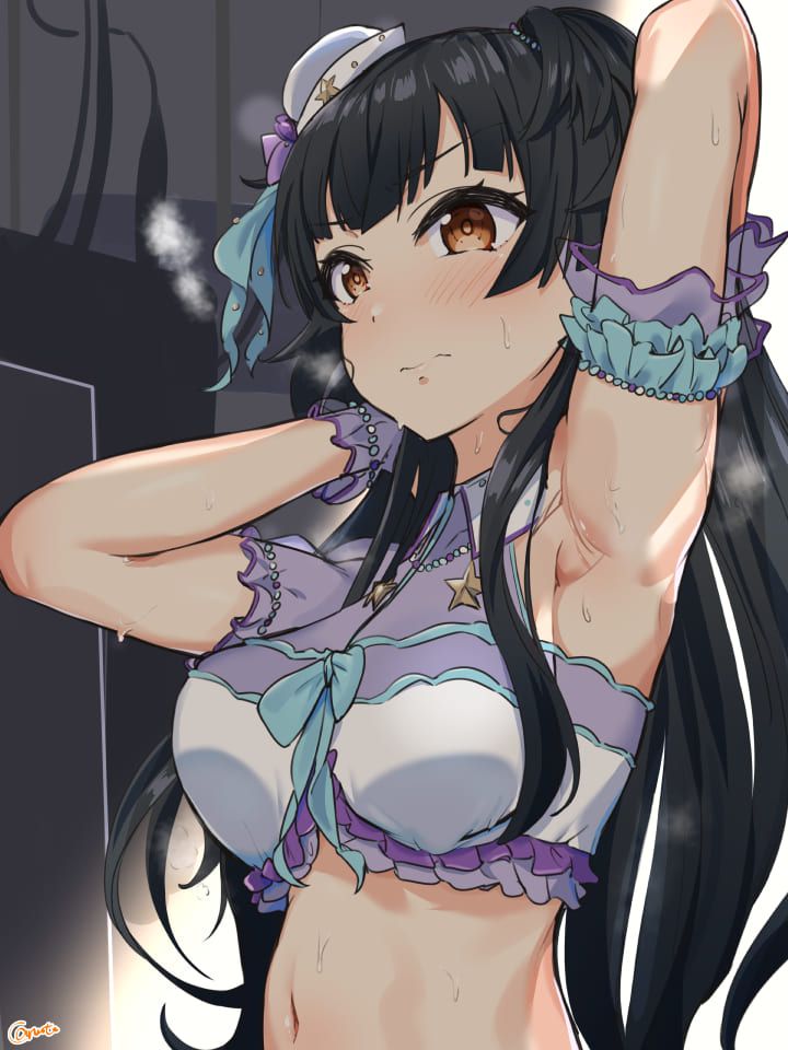 【2D】2D bishōjo image with etched armpits 30