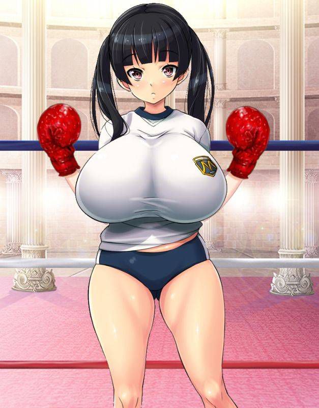 The second eroticism image of girls enjoying boxing, boxing [pretty (hard)] 22