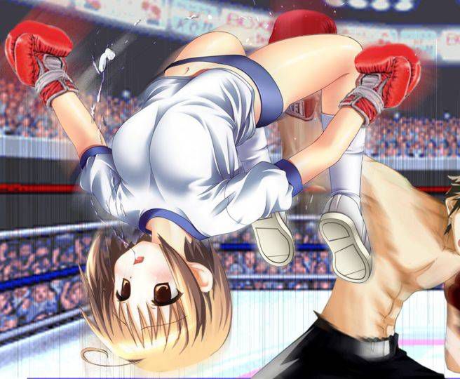 The second eroticism image of girls enjoying boxing, boxing [pretty (hard)] 38