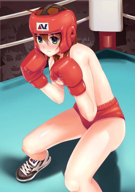 The second eroticism image of girls enjoying boxing, boxing [pretty (hard)] 4