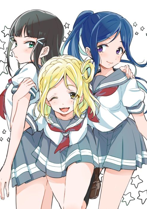 [the second, ZIP] 100 pieces of pretty image summaries [a love live!sunshine!] of Ohara ball Mari of the alien from breast 12