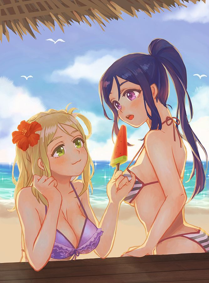 [the second, ZIP] 100 pieces of pretty image summaries [a love live!sunshine!] of Ohara ball Mari of the alien from breast 70