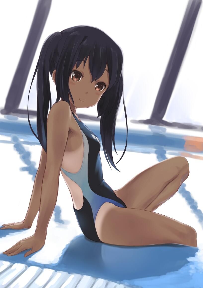 [the second] Beautiful girl second eroticism image 11 [swimsuit] dressed in the swimming race swimsuit that a line of the body is emphasized more 11
