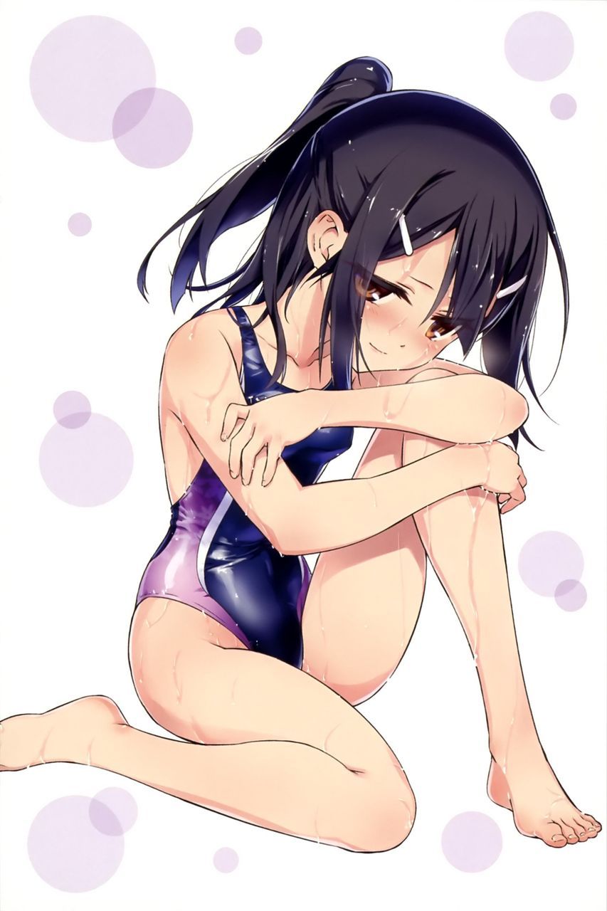 [the second] Beautiful girl second eroticism image 11 [swimsuit] dressed in the swimming race swimsuit that a line of the body is emphasized more 12