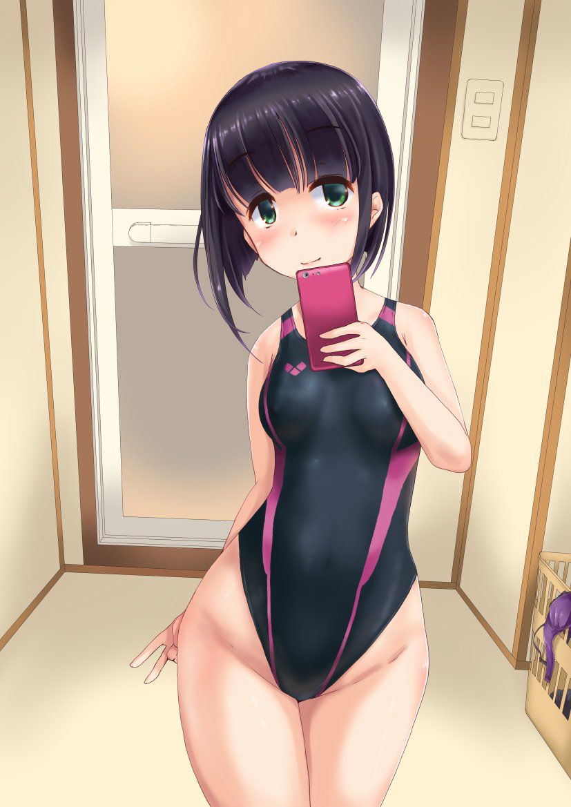 [the second] Beautiful girl second eroticism image 11 [swimsuit] dressed in the swimming race swimsuit that a line of the body is emphasized more 21