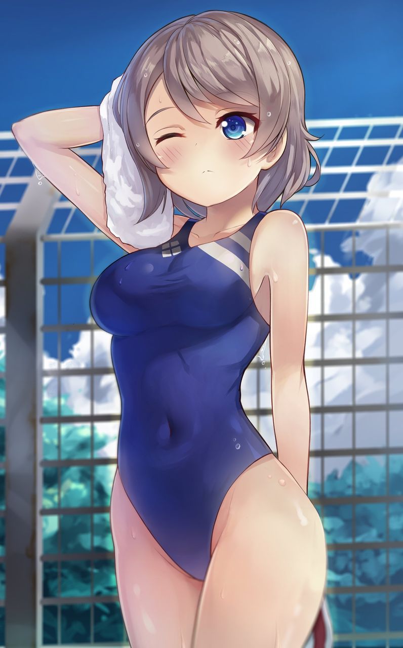 [the second] Beautiful girl second eroticism image 11 [swimsuit] dressed in the swimming race swimsuit that a line of the body is emphasized more 23