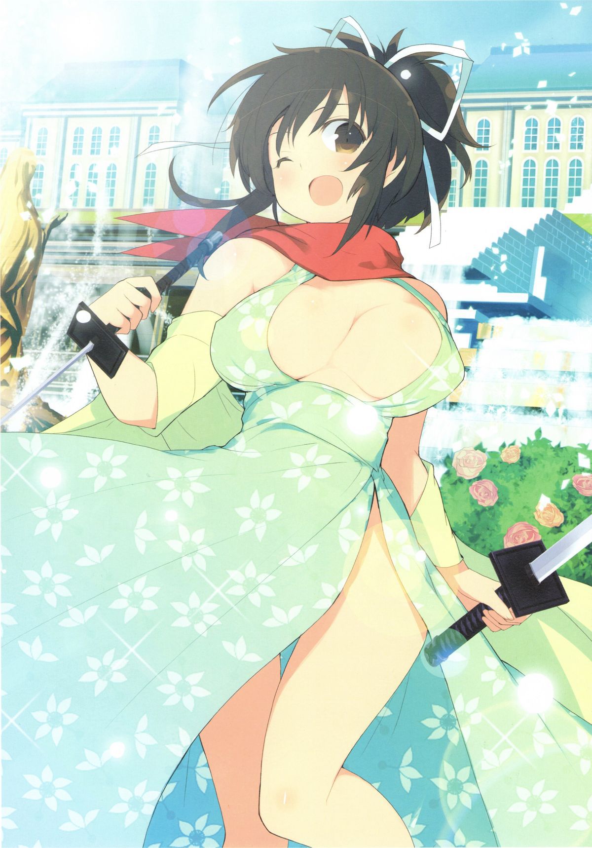Thread to complete an image of 閃乱 カグラ which I collected so far 14