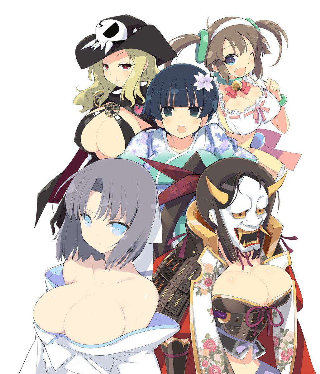 Thread to complete an image of 閃乱 カグラ which I collected so far 35