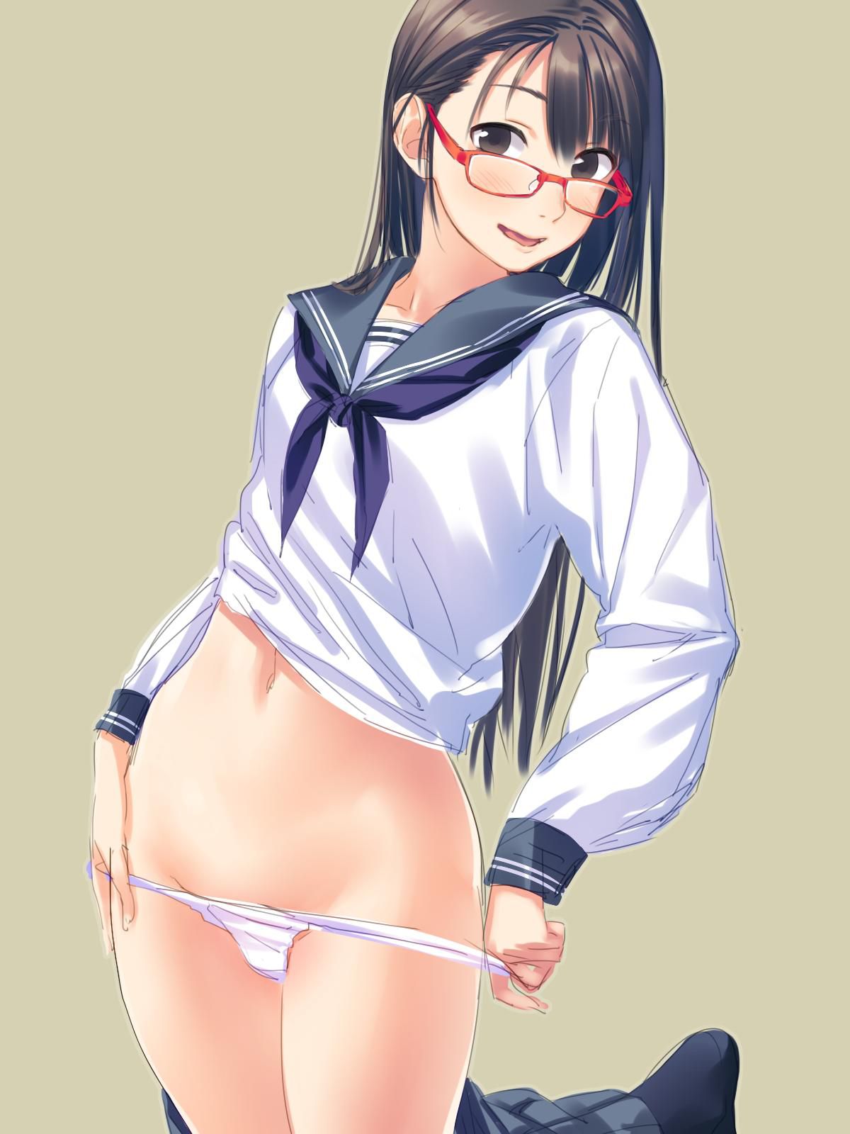 It is underwear second image スレ [about to wear it] during the putting on and taking off 11 [about to take it off] 30