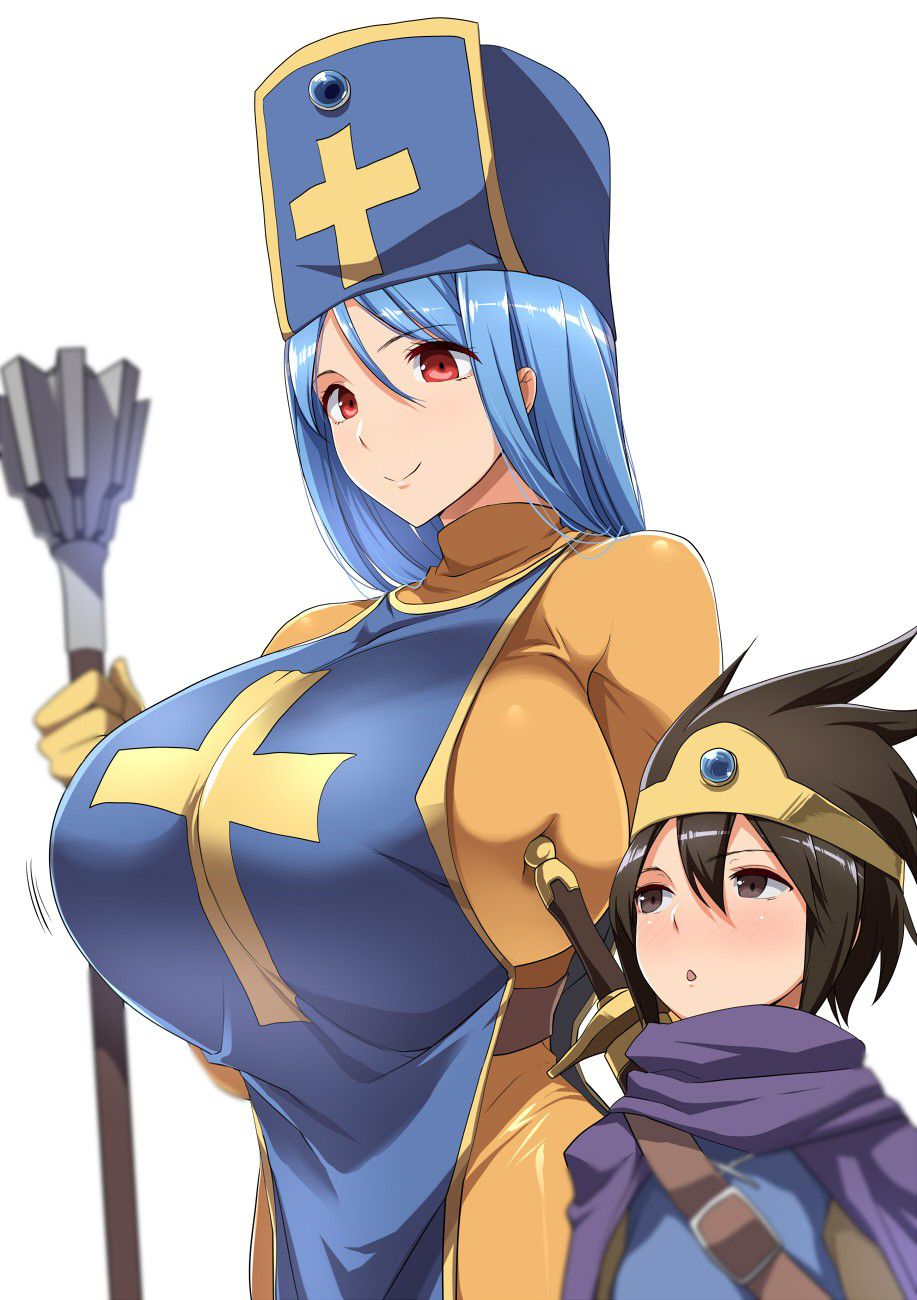 Please give me the eroticism image of the Dragon Quest woman character! 47