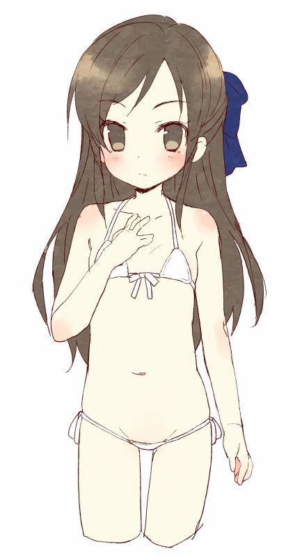 [39 pieces] I take an eroticism image having a cute the youth shorts & youth bra which is suitable for age of ガチ primary schoolchild Lolly Arisu Tachibana of デレマス! 2