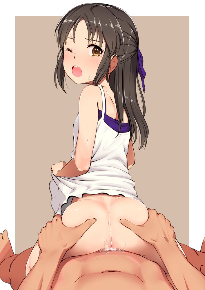 [39 pieces] I take an eroticism image having a cute the youth shorts & youth bra which is suitable for age of ガチ primary schoolchild Lolly Arisu Tachibana of デレマス! 27