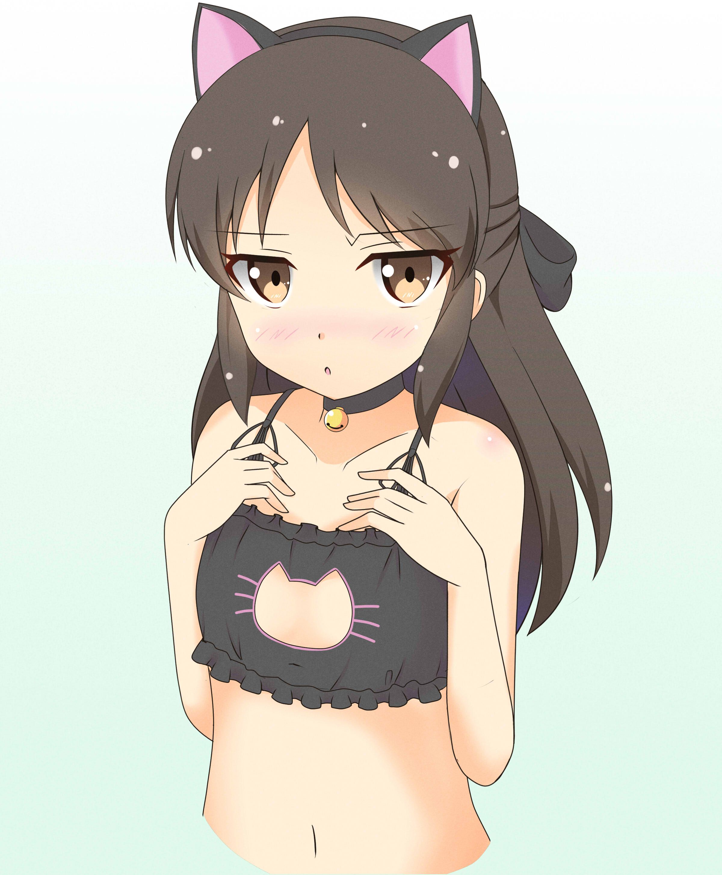 [39 pieces] I take an eroticism image having a cute the youth shorts & youth bra which is suitable for age of ガチ primary schoolchild Lolly Arisu Tachibana of デレマス! 32
