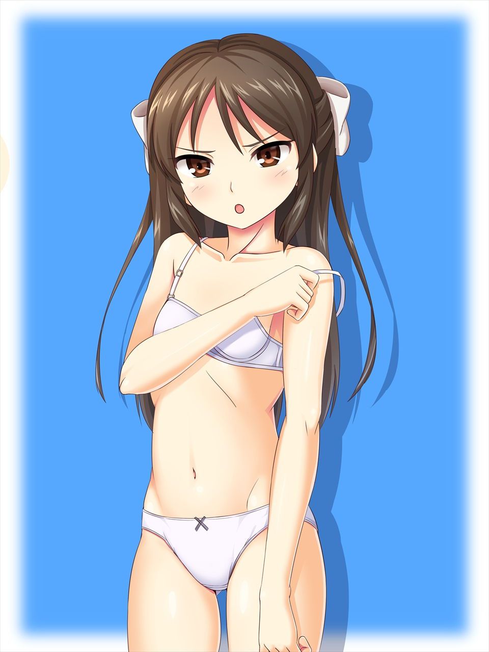[39 pieces] I take an eroticism image having a cute the youth shorts & youth bra which is suitable for age of ガチ primary schoolchild Lolly Arisu Tachibana of デレマス! 9