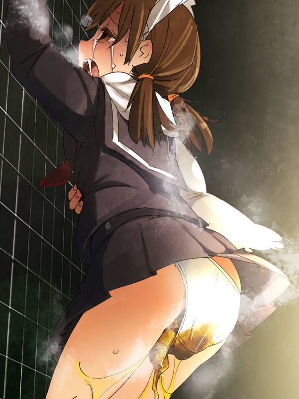 【Viewing Note】 Secondary large pee loli secondary erotic image of secondary loli girl swelling with poop in pants 21