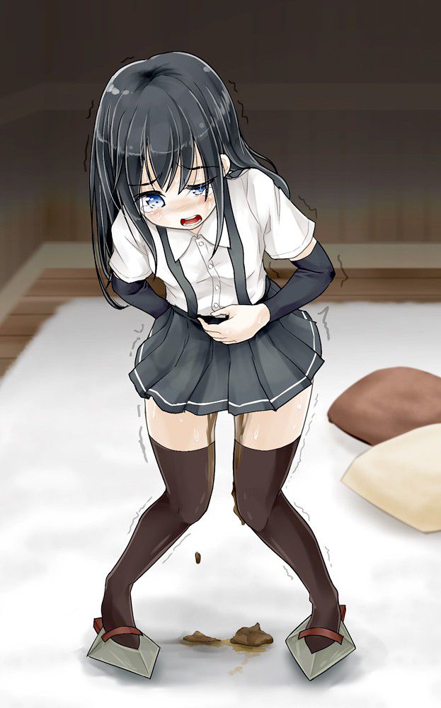 【Viewing Note】 Secondary large pee loli secondary erotic image of secondary loli girl swelling with poop in pants 8