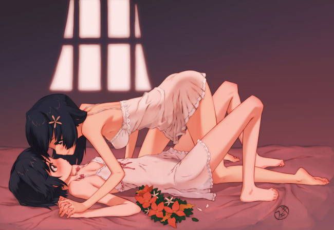 [50 pieces of lesbians] is part39 second eroticism image glee ぐり of beautiful Yuri line 4