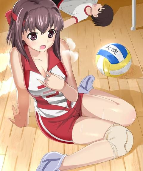 [girls & Bakery czar] the second eroticism image of the duck team (volleyball club). 1 25