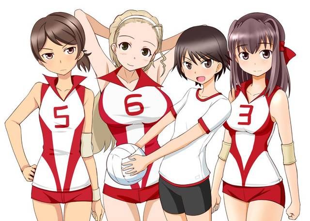 [girls & Bakery czar] the second eroticism image of the duck team (volleyball club). 1 5
