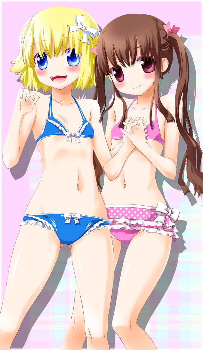 Assorted two-dimensional swimsuit beautiful girl images. Is summer long in coming? 23