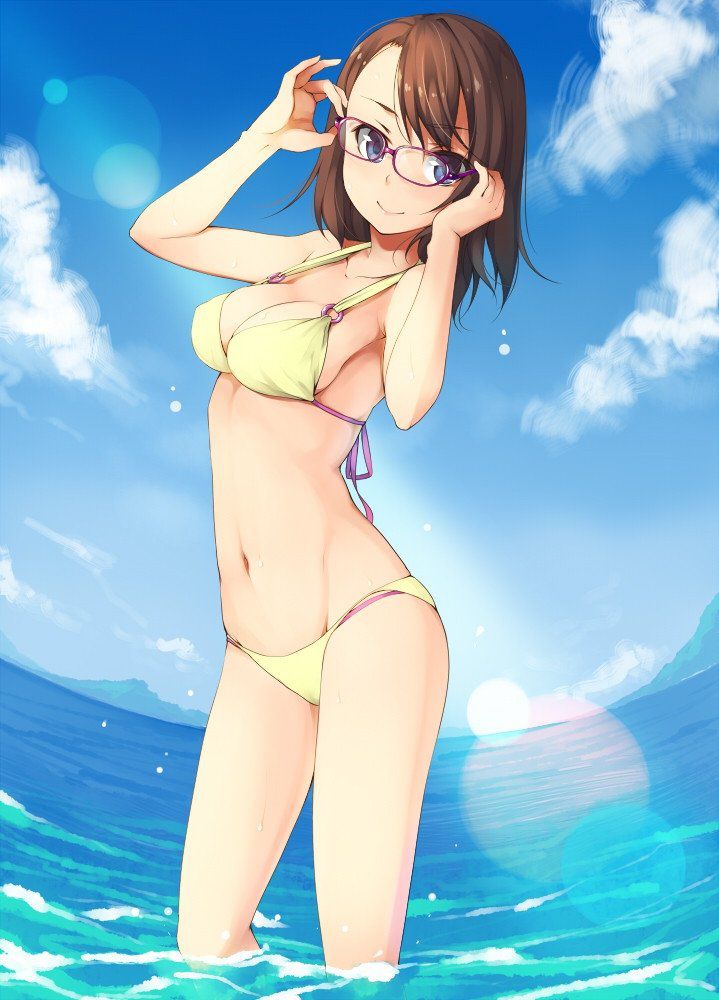 Assorted two-dimensional swimsuit beautiful girl images. Is summer long in coming? 24