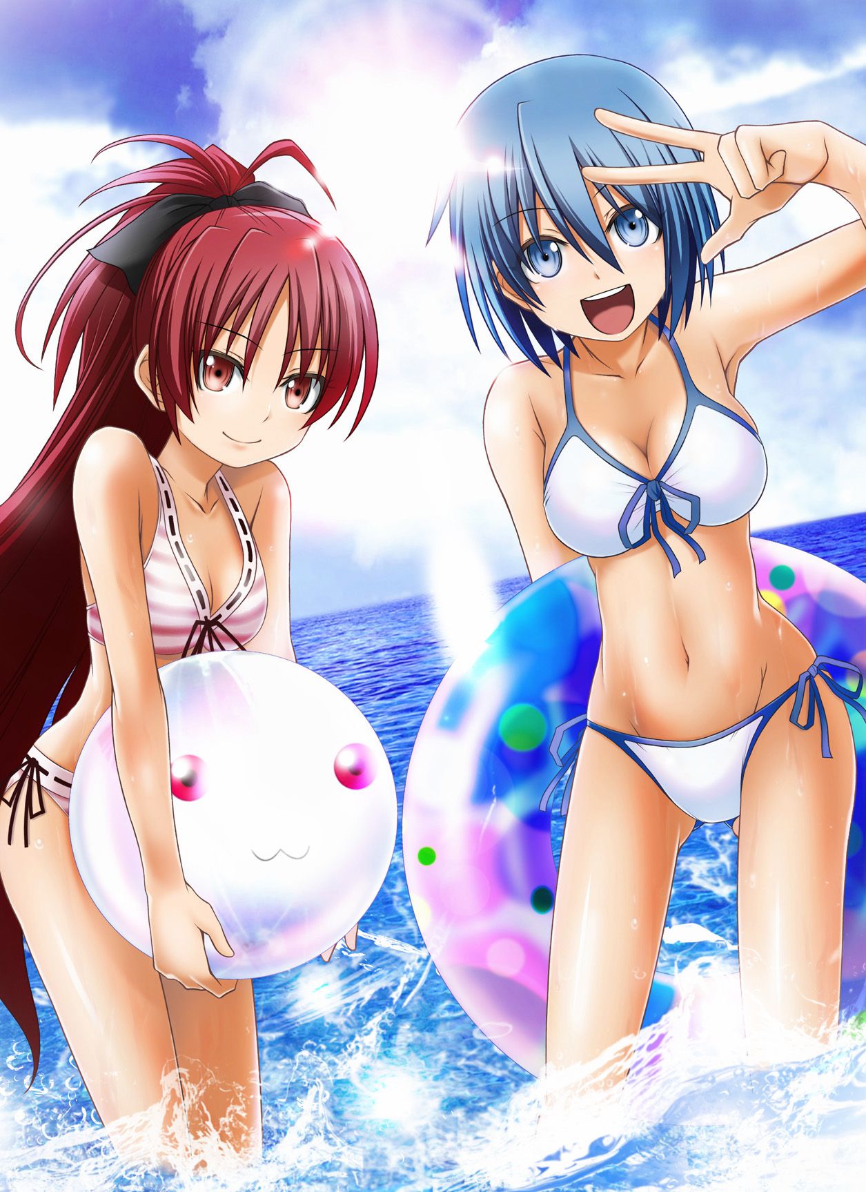 Assorted two-dimensional swimsuit beautiful girl images. Is summer long in coming? 3
