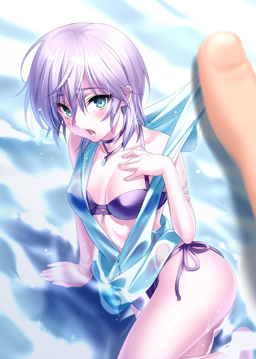 Assorted two-dimensional swimsuit beautiful girl images. Is summer long in coming? 31