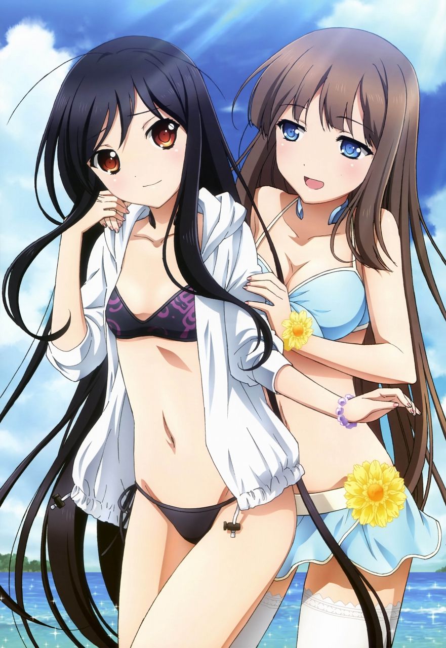 Assorted two-dimensional swimsuit beautiful girl images. Is summer long in coming? 35