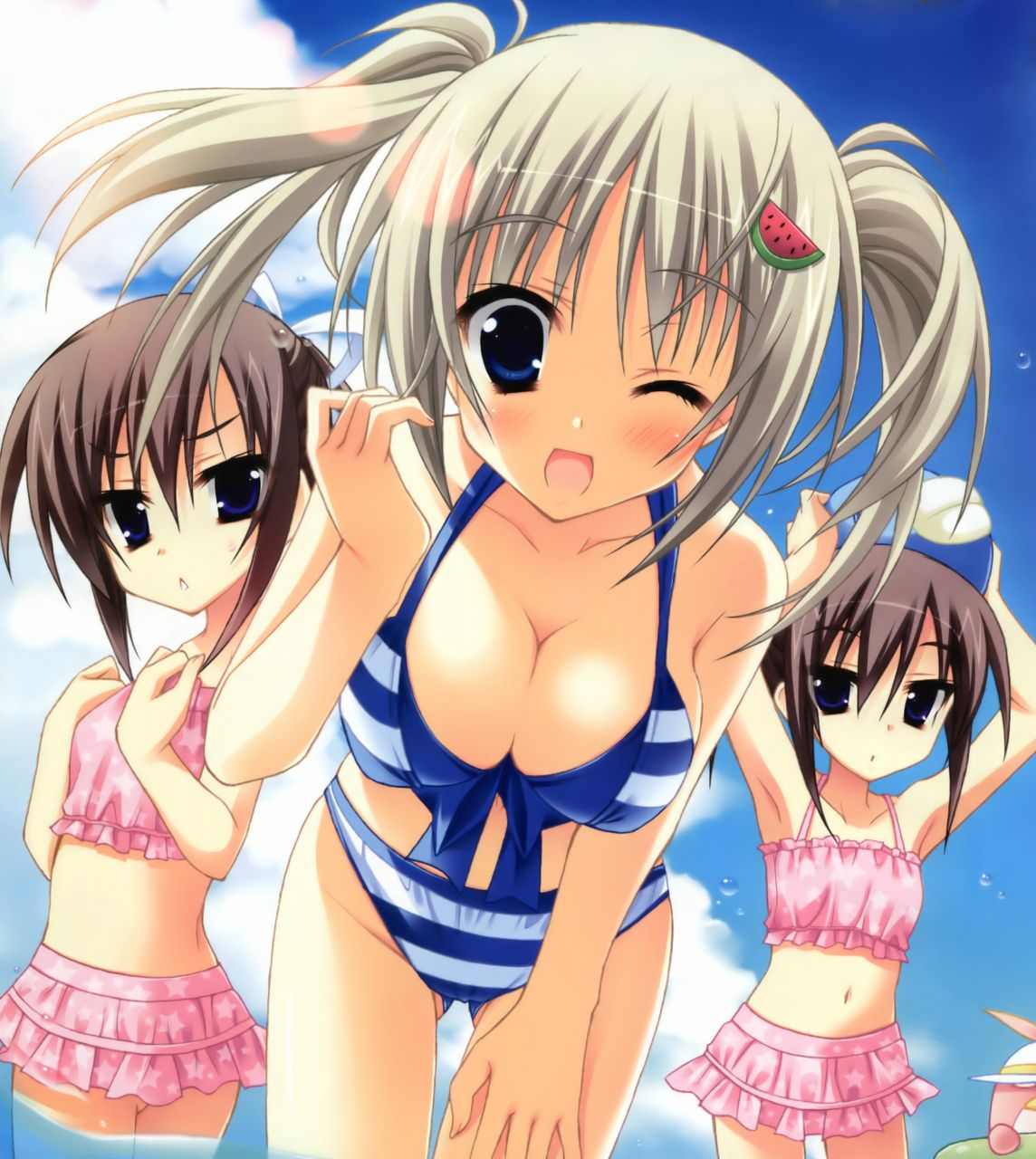 Assorted two-dimensional swimsuit beautiful girl images. Is summer long in coming? 40