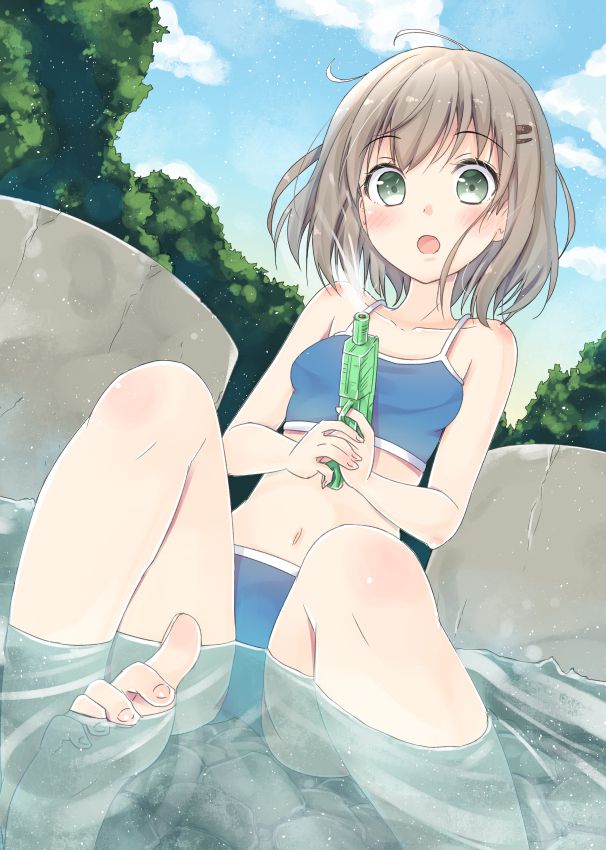 Assorted two-dimensional swimsuit beautiful girl images. Is summer long in coming? 47