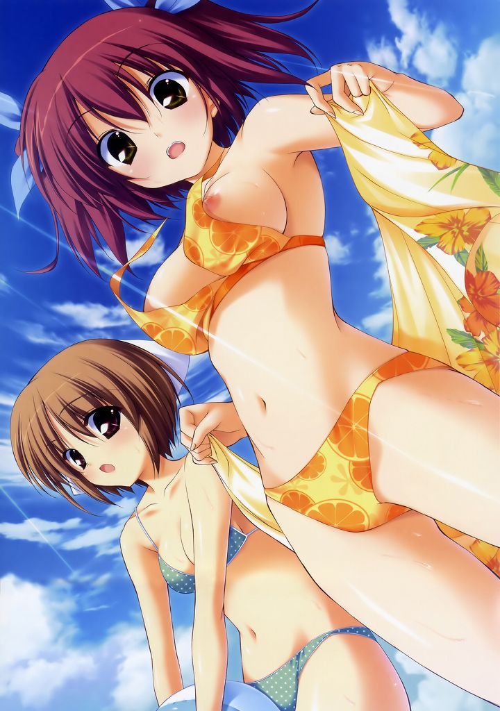 Assorted two-dimensional swimsuit beautiful girl images. Is summer long in coming? 8