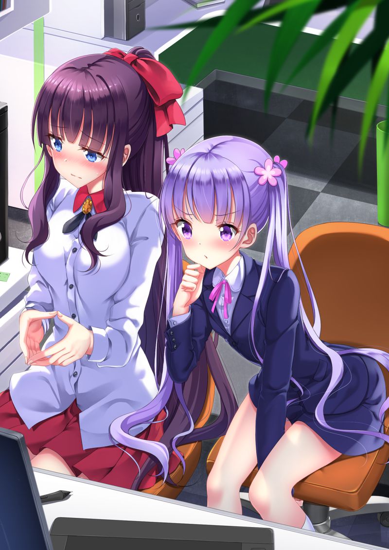 [140 pieces] It is NEW GAME!! in commemoration of two terms An eroticism image of (new game)! 74
